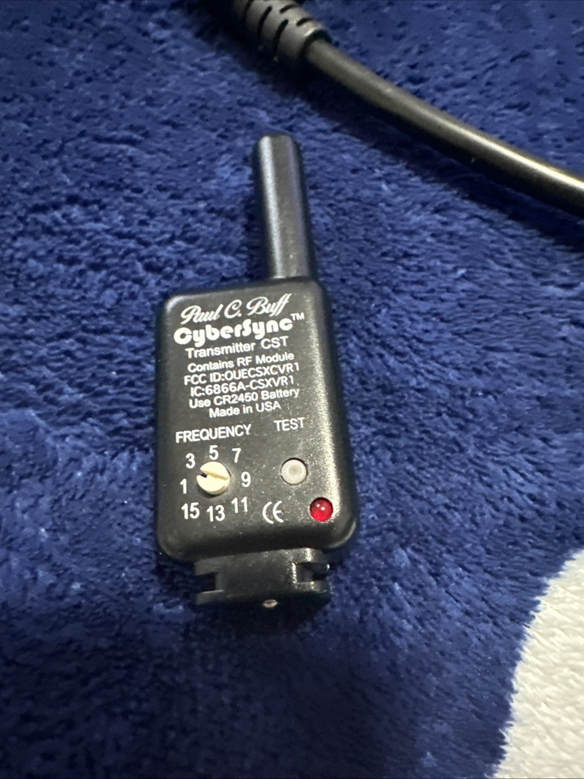 2 Paul C. Buff Receiver Cybersync CSR + Transmitter Cybersync CTS