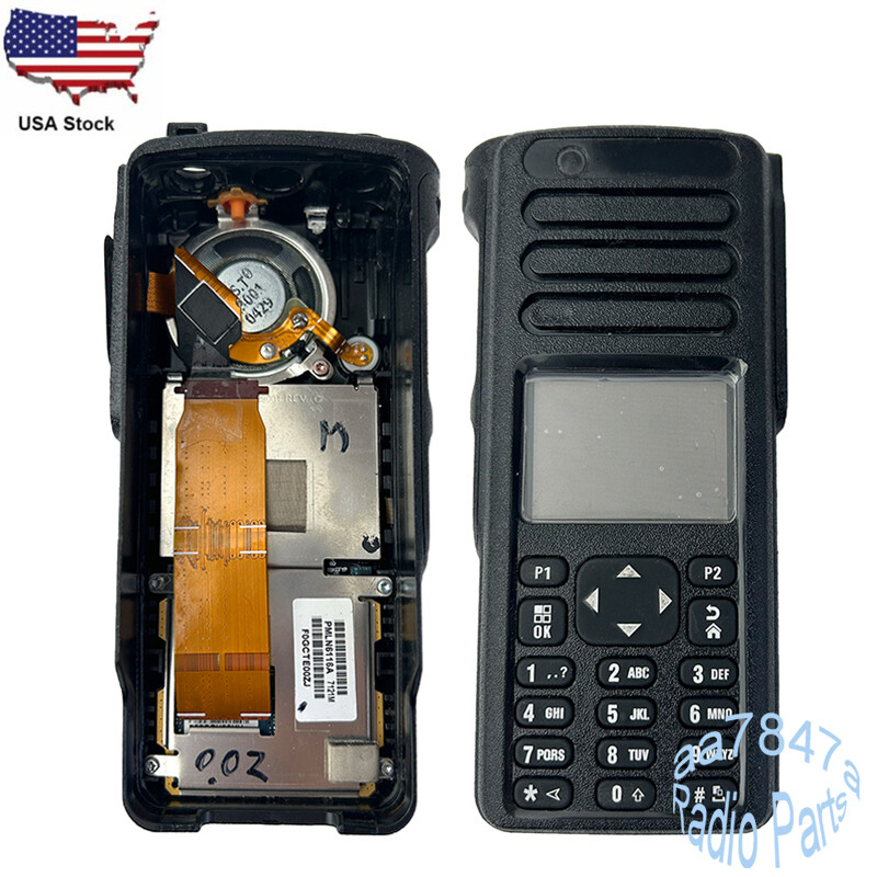 XPR 7550 Housing Case With LCD & Keyboard Flex Cable Speaker For XPR7550 Radio