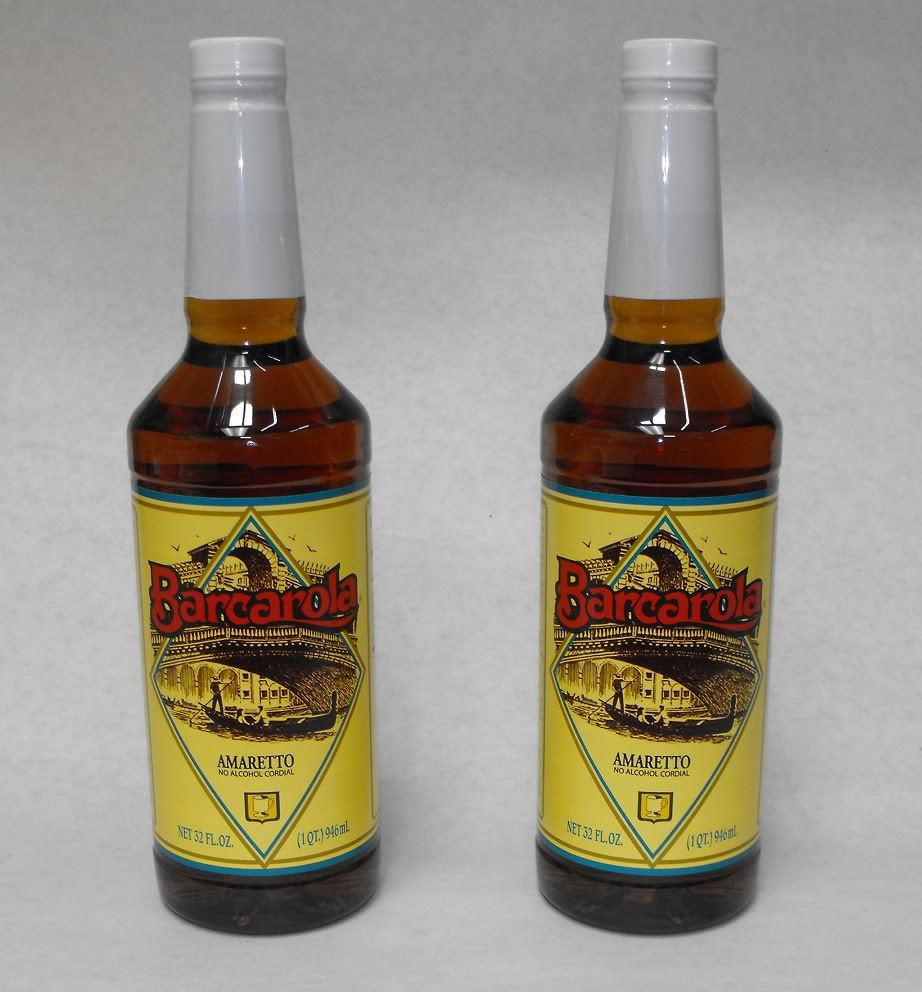 (2 Pack) Gourmet AMARETTO SYRUP 32oz. Coffee Drink & Italian Soda Flavor