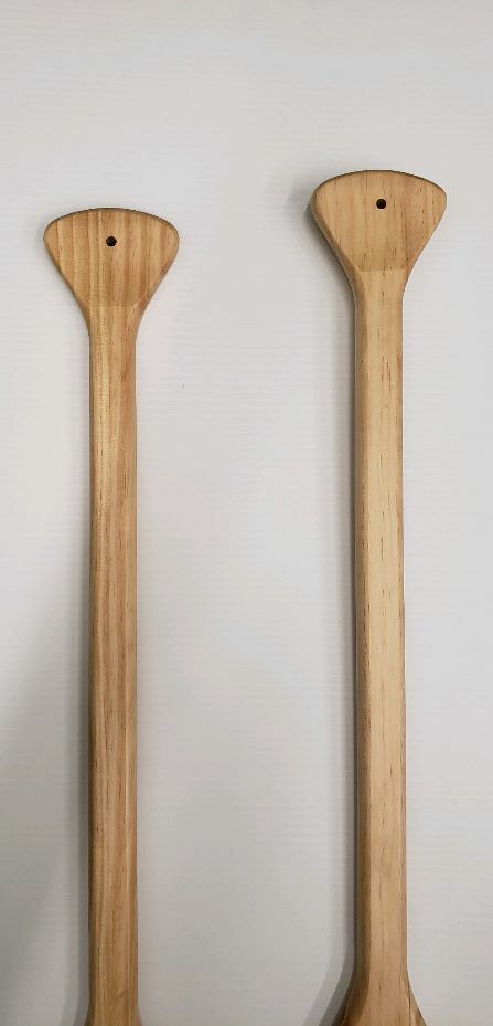 NEW-2- Economy Wood Boat Canoe Paddles Set of 2 Ready to Use! CHOOSE SIZE