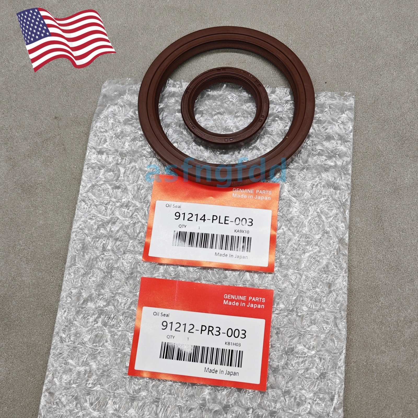 NEW  Oil Pump Front & Rear Main Crank Seal Fits HONDA ACURA B-Series DOHC VTEC