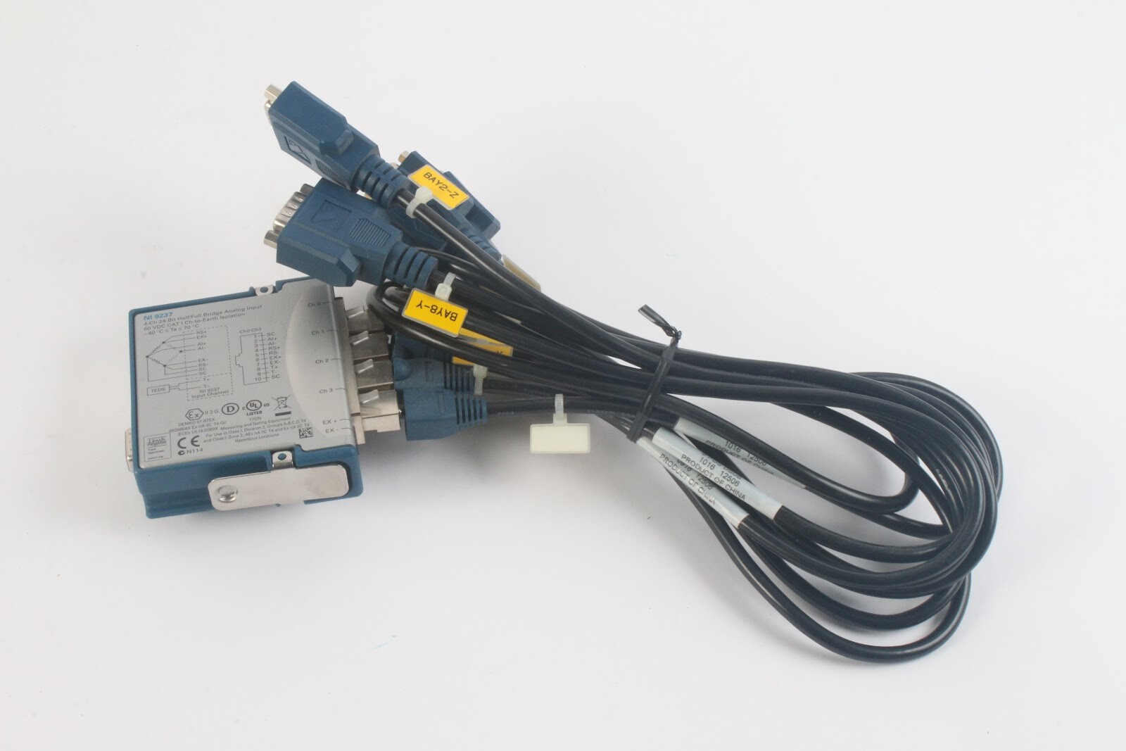 National Instruments NI 9237 4-Channel 24-Bit Half/Full Bridge Input Module