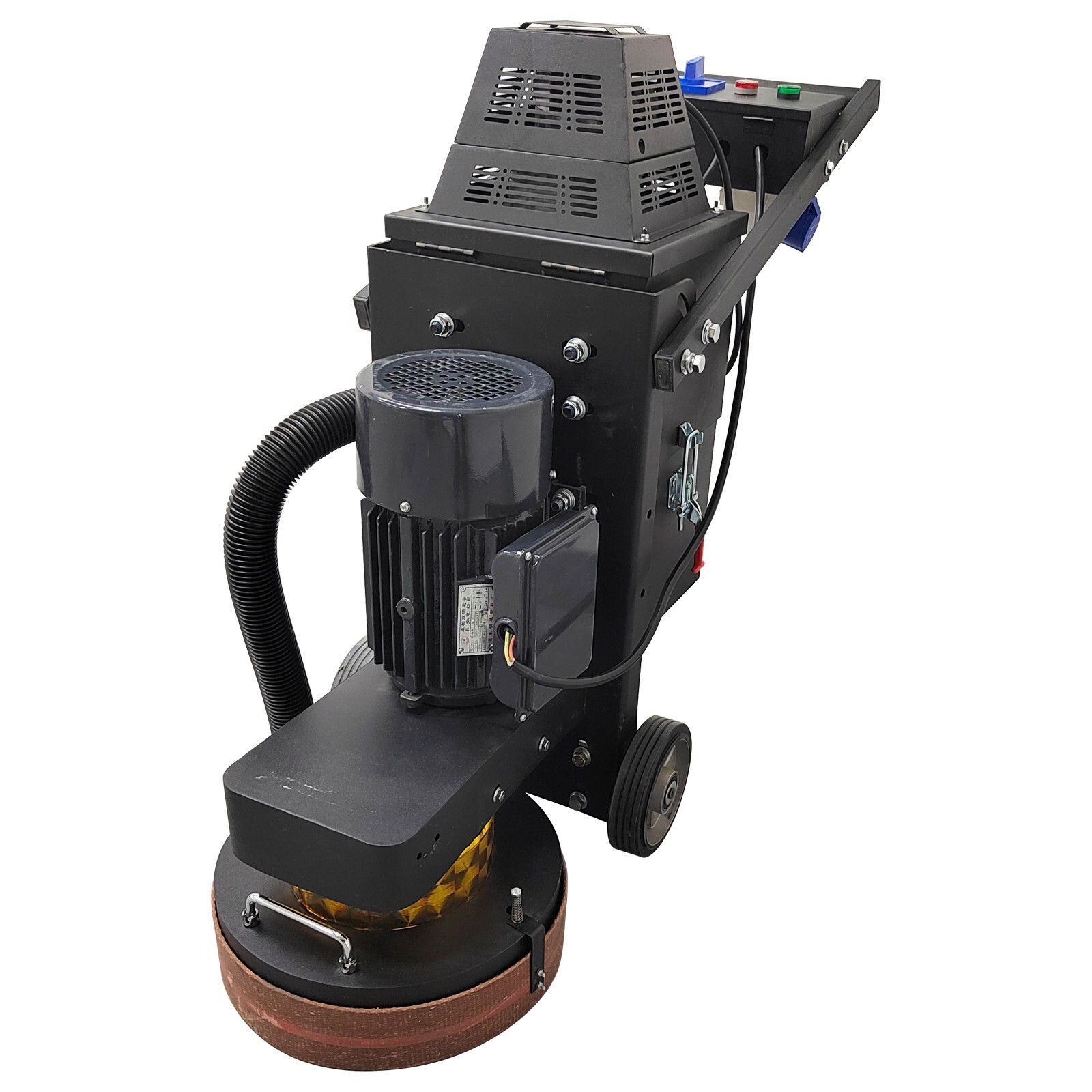 Cement Ground Grinder Floor Polishing Machine 4 Grinding Head 220V Dust-free