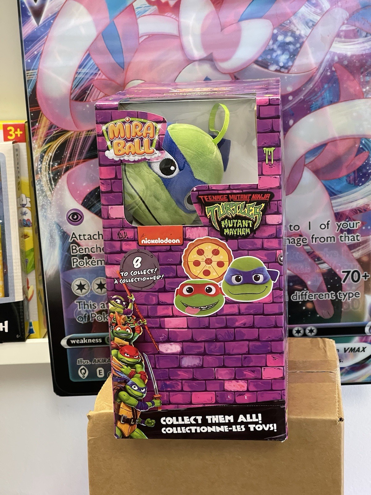 New Display Miraball Ninja Turtles Blind Box Toys Metal Ball Plush 28 Mira Ball