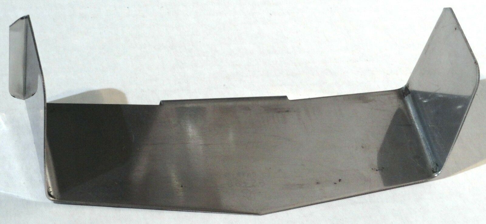 Dual 4” X 6” Rectangular Headlight Visor Pointed Stainless Steel GG#92490 Each