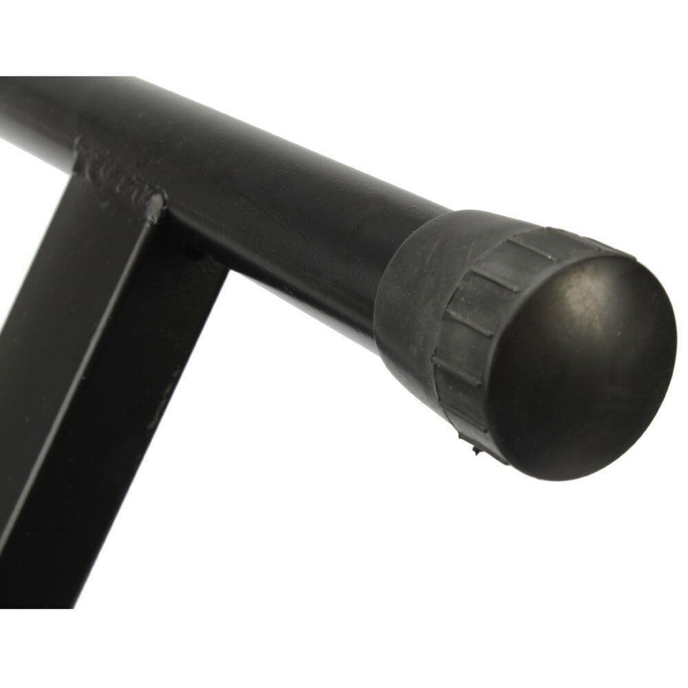 Piano Bench Adjustable Piano Keyboard Chair Padded Seat Rubber Feet Steel Stool