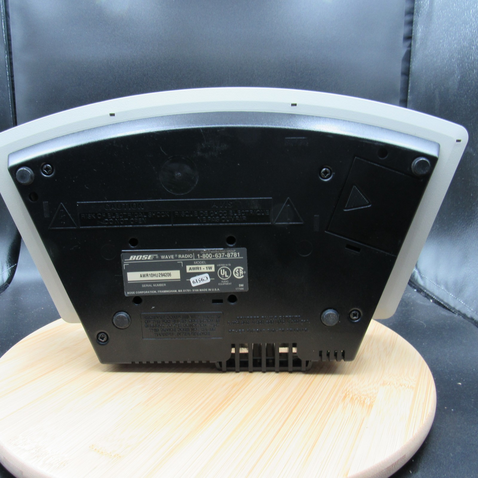 Bose Wave Radio AWR1-1W AM/FM Radio Stereo System Alarm Clock with Remote