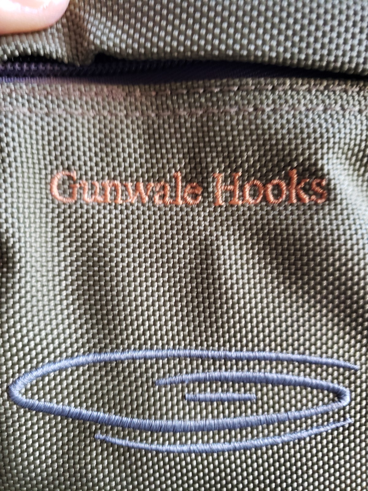 RARE! Fishpond Cloudburst Fly Fishing Olive River Gear Travel Molded Bag GREAT!