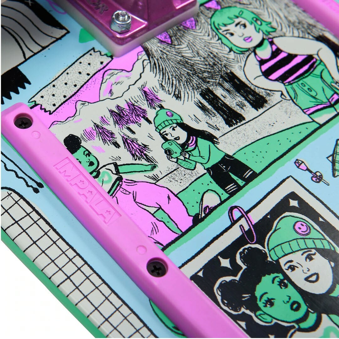 Impala Hera 31.5" Cruiser Mel Stringer LIMITED EDITION Skateboard Complete New!