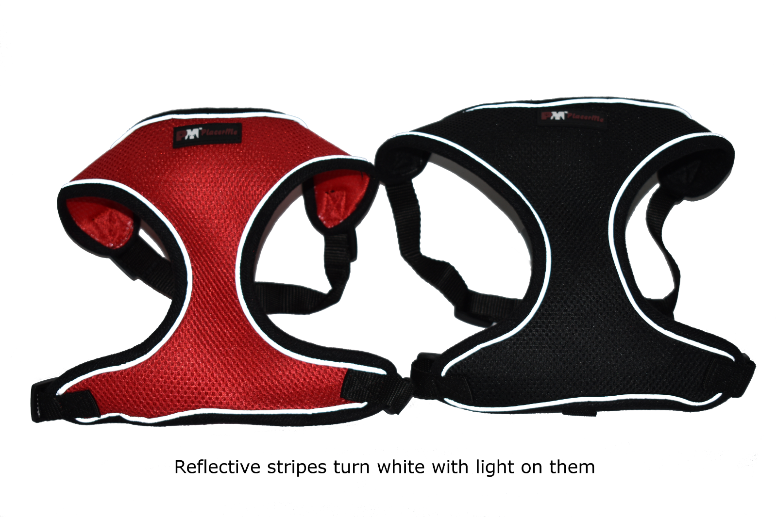 Dog Breathable Reflective Mesh Collar Harness-Travel Walk Seat Belt No Pulling