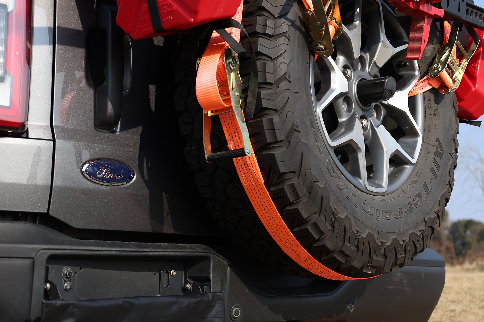 Utility Cargo Rack Basket Storage Tray Spare Tire Storage Rack 27"-40" Tire 80lb