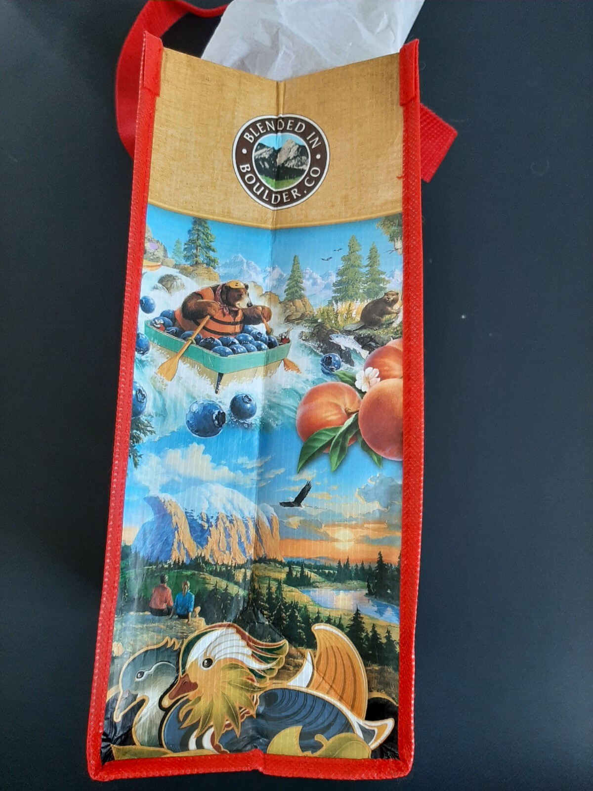 CELESTIAL SEASONINGS Reusable Tote Shopping Gift Bags--3 Small Bags