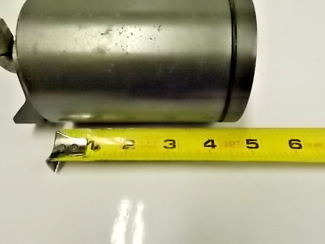 Billet alum CV Prod 2.870 od x 4 1/2" tall Fluid Reservoir tank race 062425-24