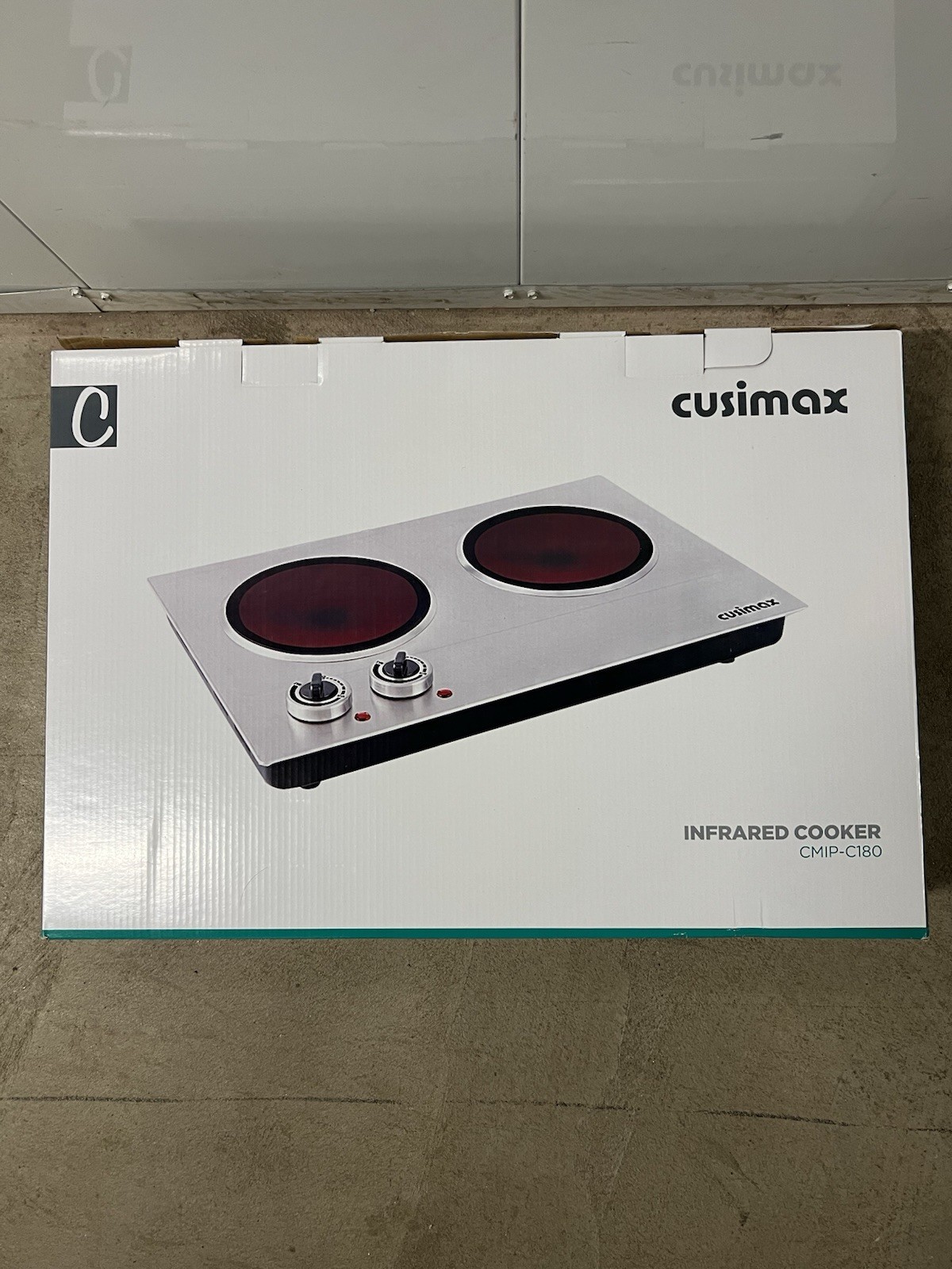CUSIMAX Infrared Cooker CMIP-C180 Double Burner Hot Plate Electric Cooktop