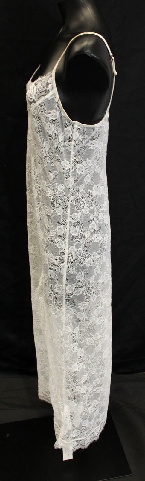 Intmissimi Women's The Simplest Pleasures Long Slip Dress AC2 White Medium NWT