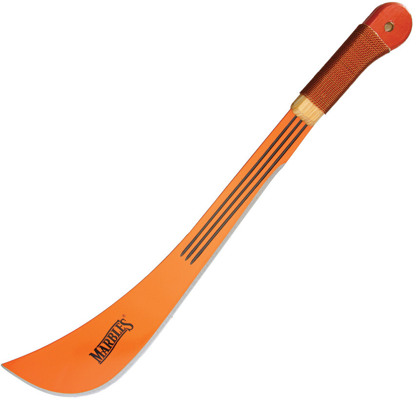 Marbles Swamp Master Machete 23" Orange Full Tang Stainless Outdoor 3218W