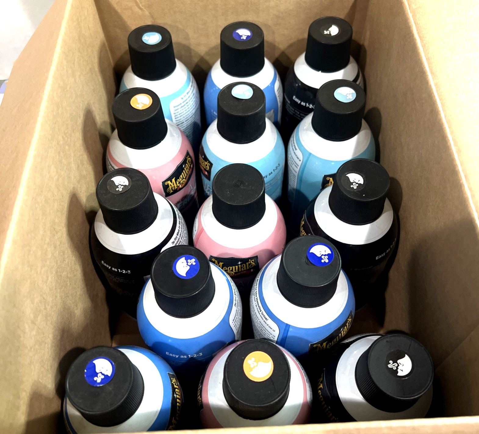 Meguiar's Car Air Re-Fresher Variety Pack Odor Eliminators (Case of 14)