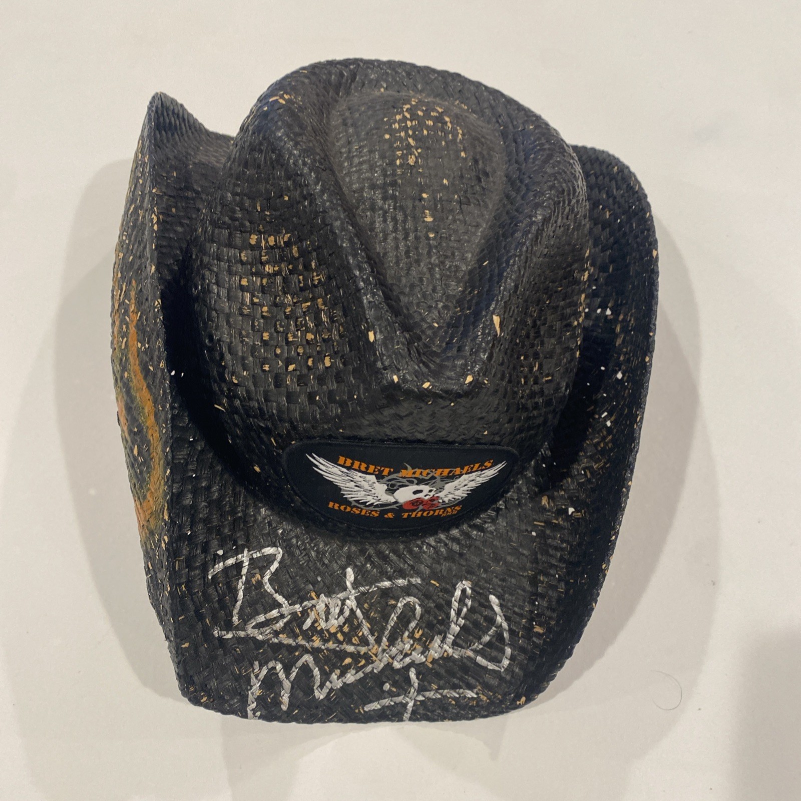 Bret Michaels Signed Peter Grimm Cowboy Hat JSA Authenticated
