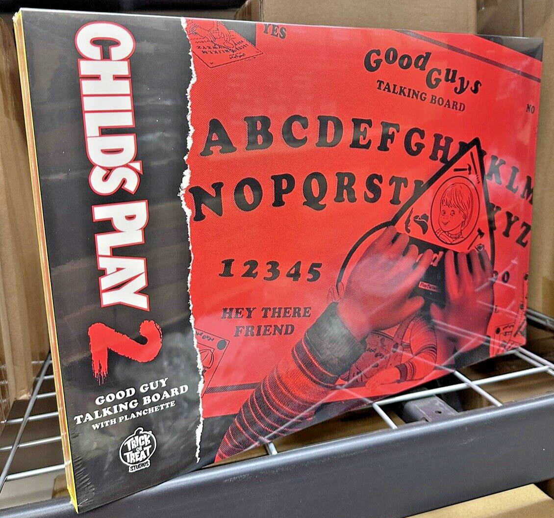 Child's Play 2 Good Guy Talking Ouija Board Chucky Doll Trick or Treat Studios