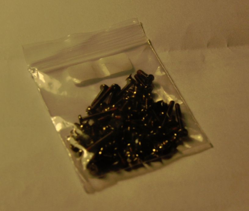 IBM Lenovo thinkpad T61 complete screws set for one Laptop assembly.