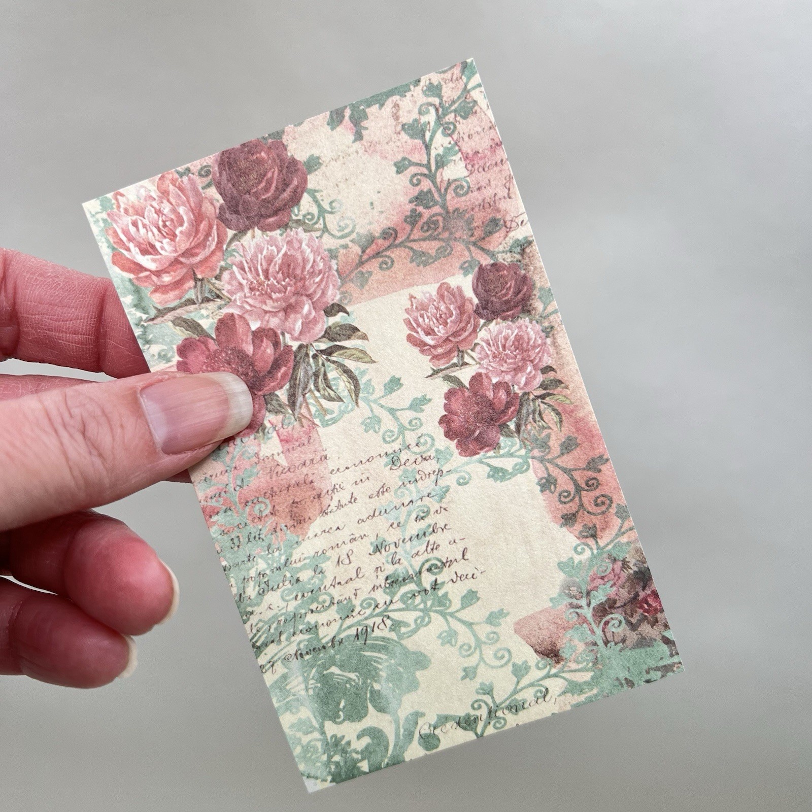 Lace Edge Doily Paper Floral Sheets Spring Junk Journal Collage Scrapbooking