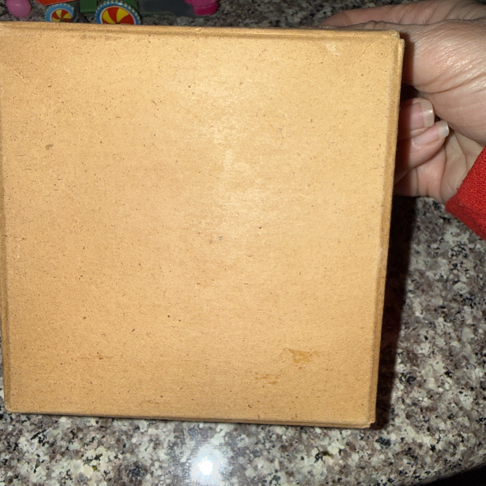 Vintage Wind-Up Bunny Carriage Tin & Celluloid Toy Made in Japan Box O.K.D.