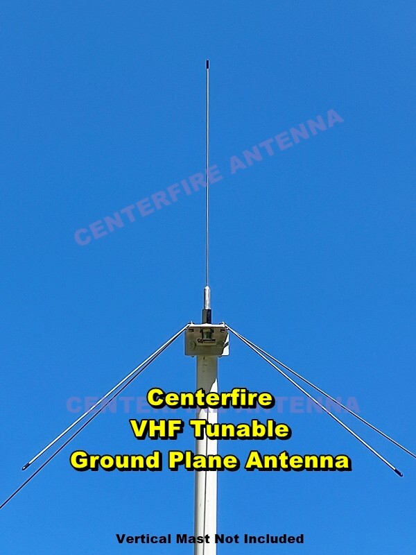 2 Meter Base Station Radio Antenna, Tunable, Made in the USA, 144-148 MHz