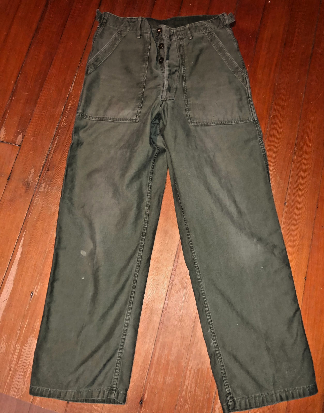 US Army Fatigue Field Shirts & Pants OJ-107 - Lot of 3