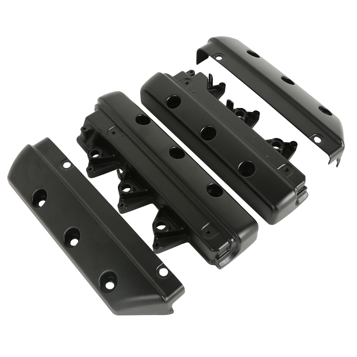 Black Cylinder Head Valve Covers Fit For Honda Goldwing 1800 GL1800 2001-2017 US