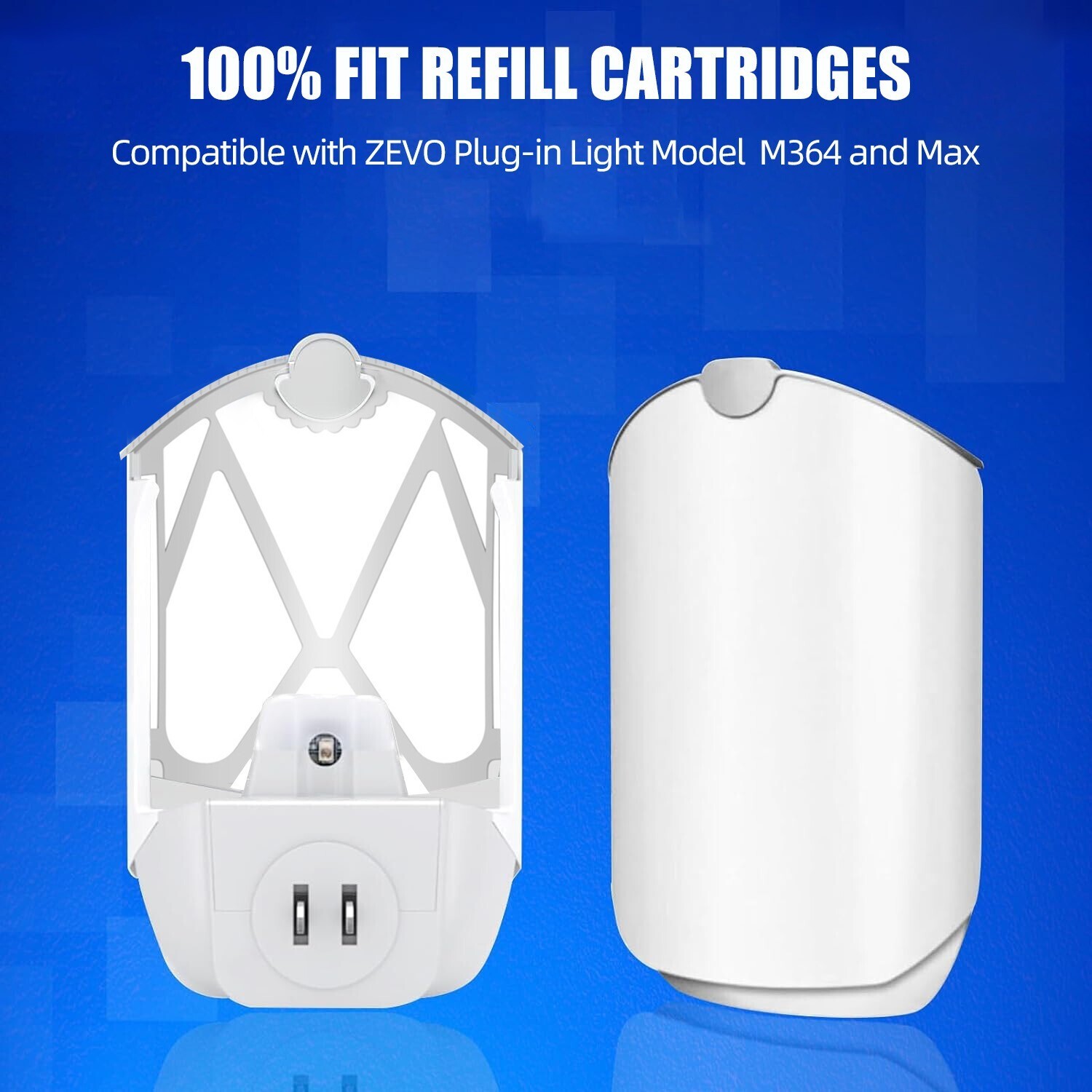 10-Pack Refill Cartridges for ZIVO M364 Max Plug-in Light Fits Z3VO Models