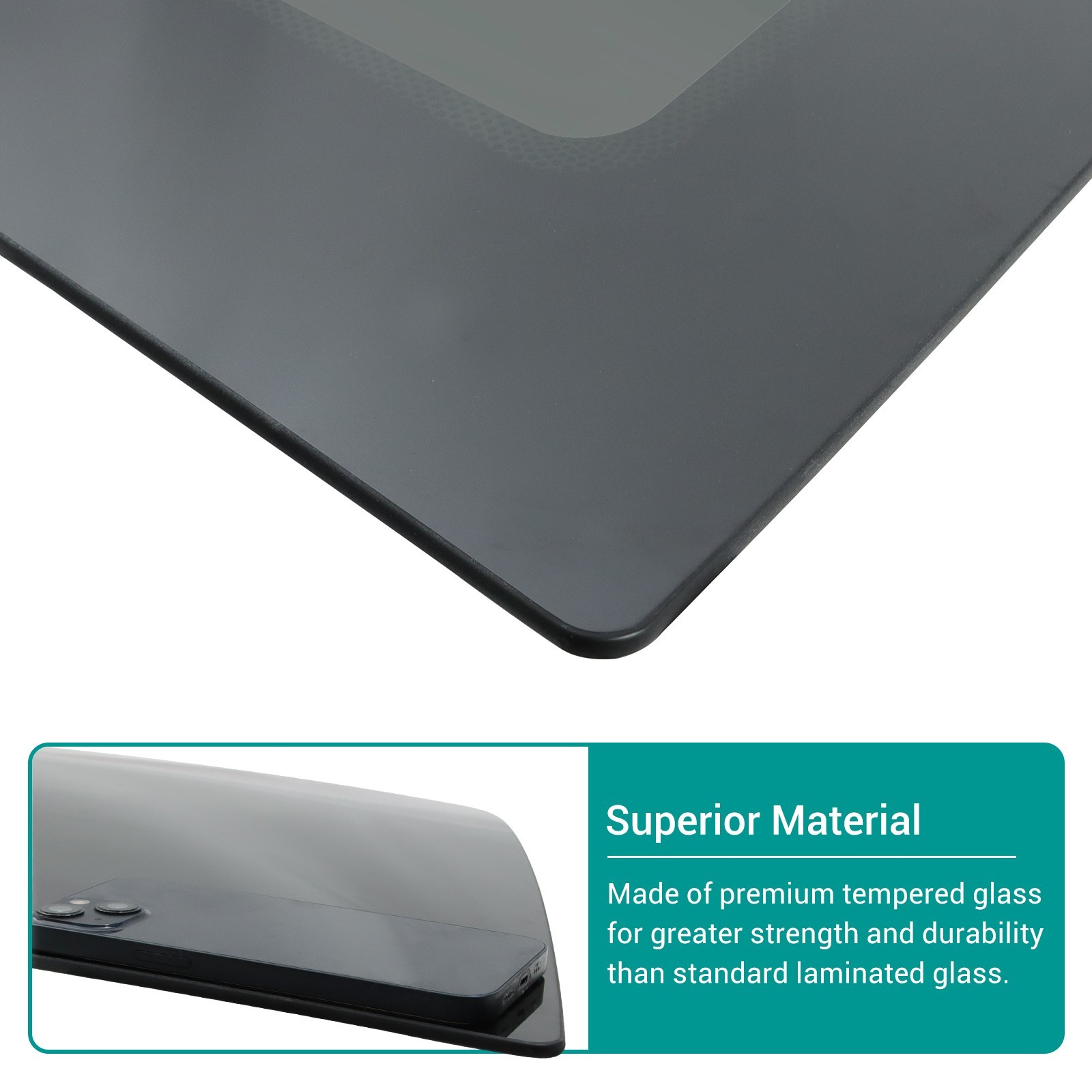 Back Window Glass For 2015-2024 Ford F-150 Dark Tinted Non Heated Stationary