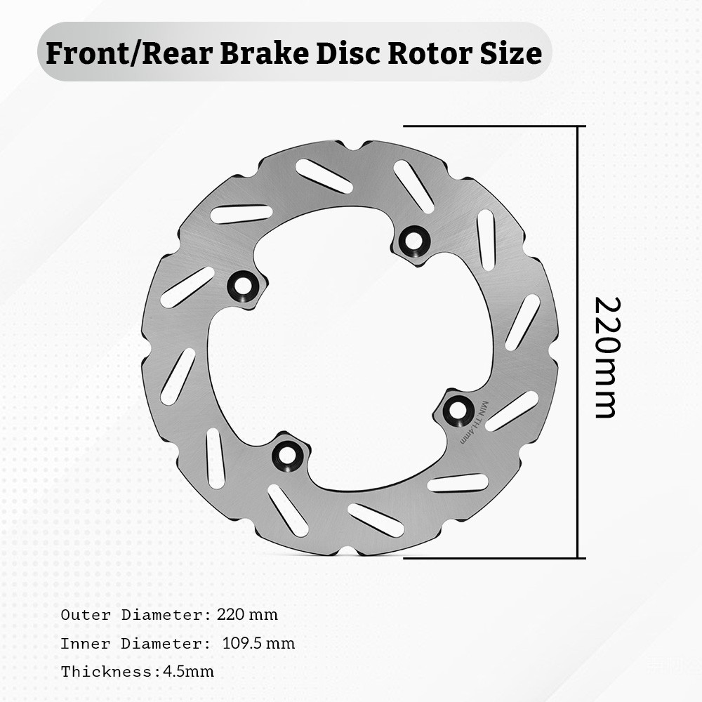 Front / Rear Brake Disc Rotor For Can-Am Commander 1000R Defender HD5 HD8 HD10