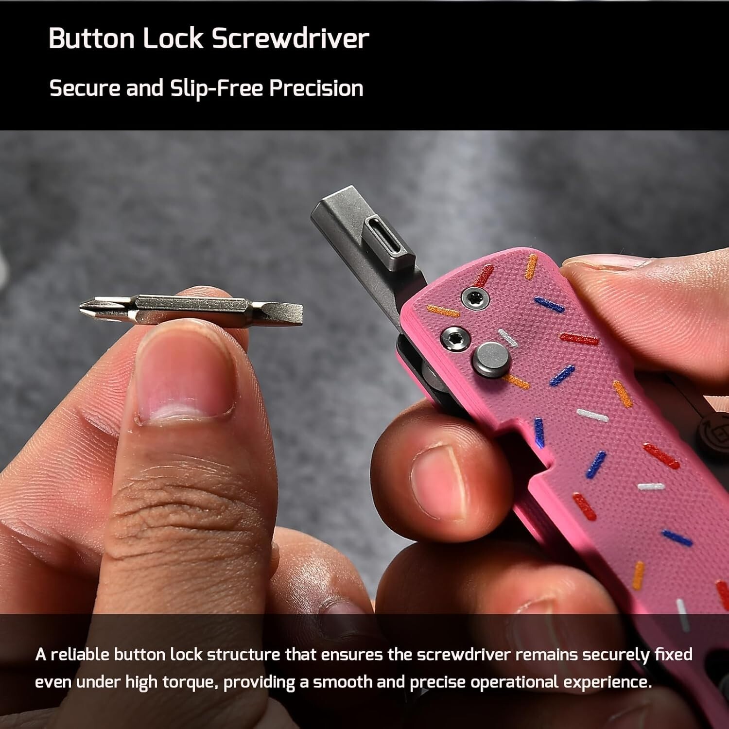 OKNIFE U1 Pro Multitool Folding Utility Knife with Folding Screwdriver Rail Lock