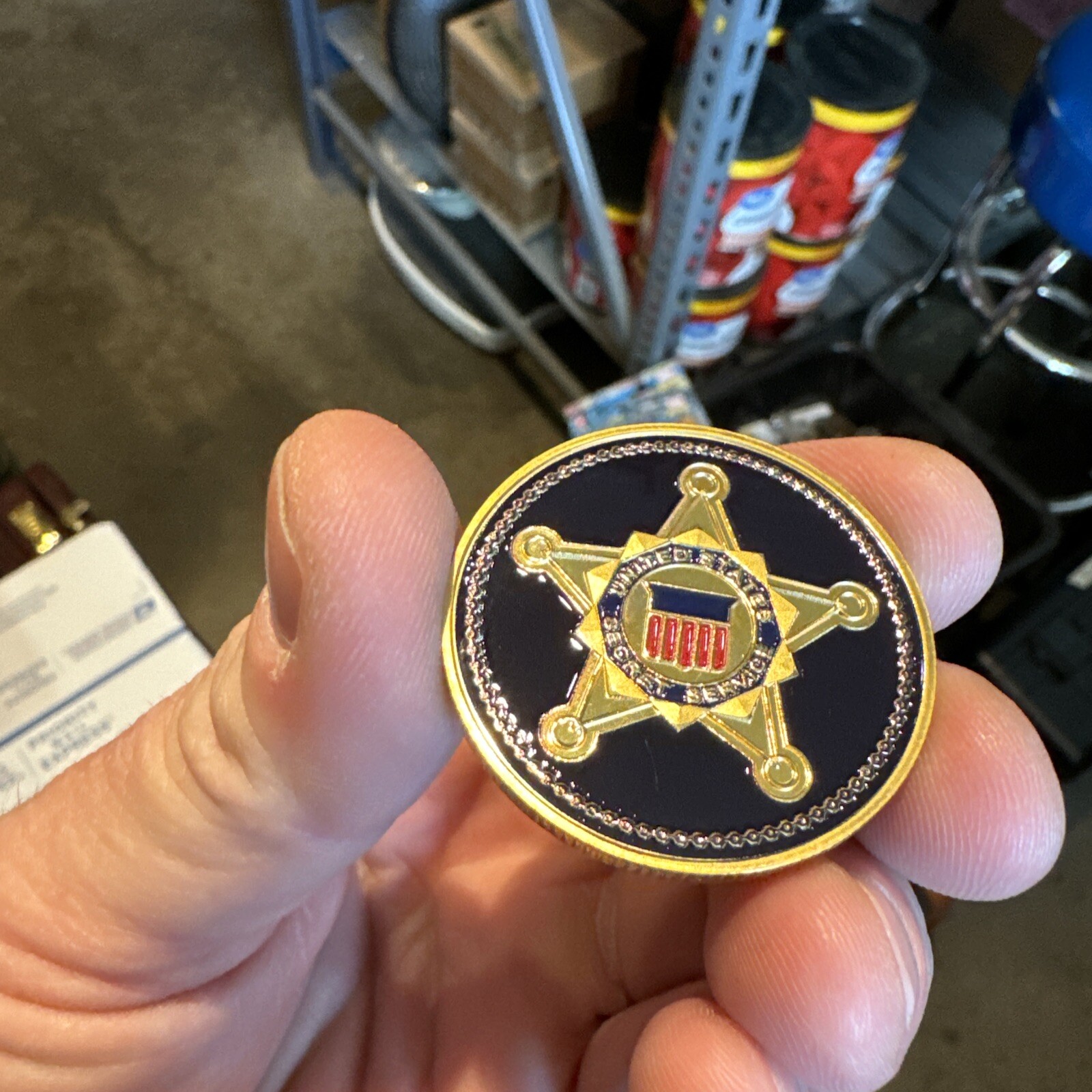 Secret Service Challenge Coin Commander Law Enforcement President Police Sniper