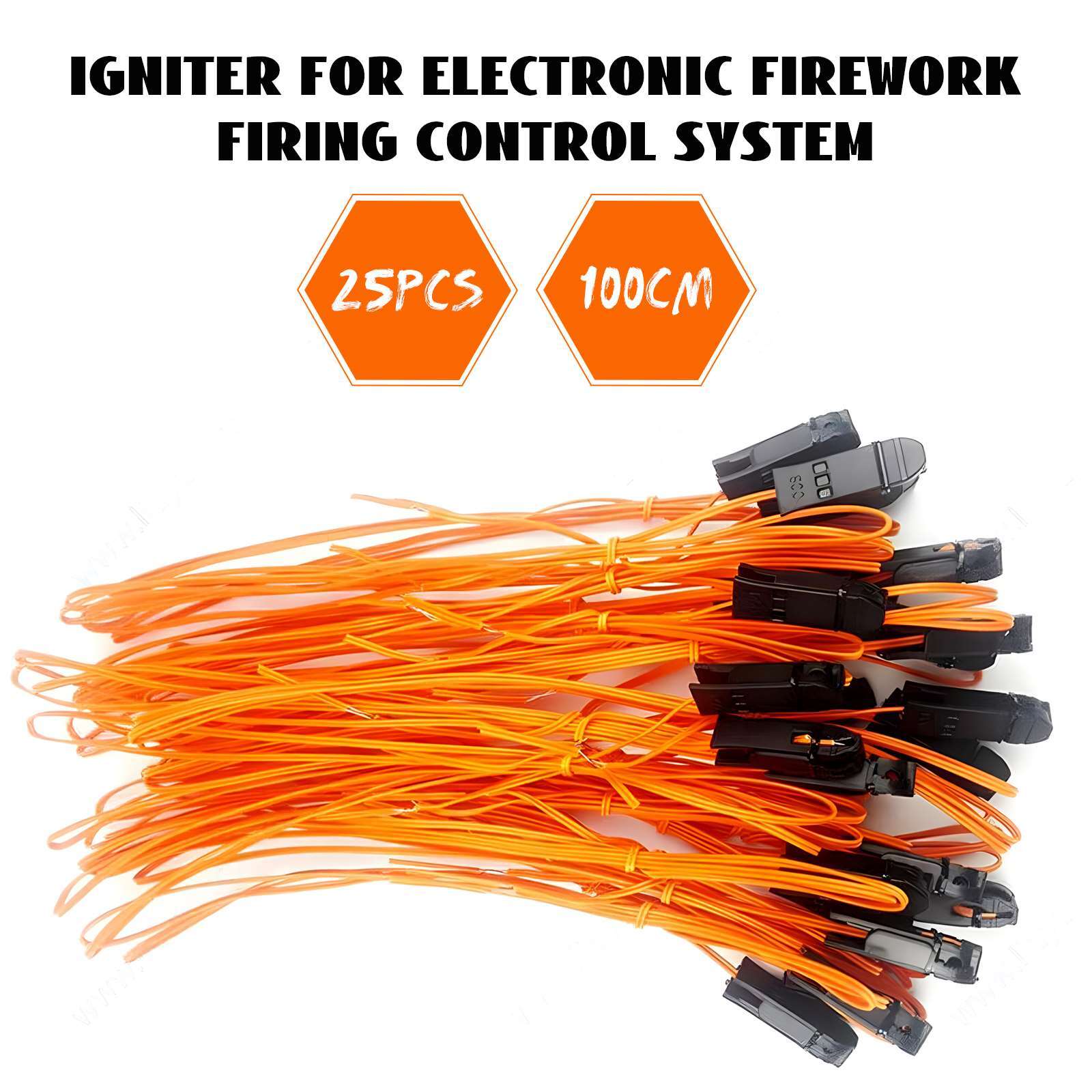 25 Pack 1M Genuine Talon Igniter for Electronic Connecting Wire Control System