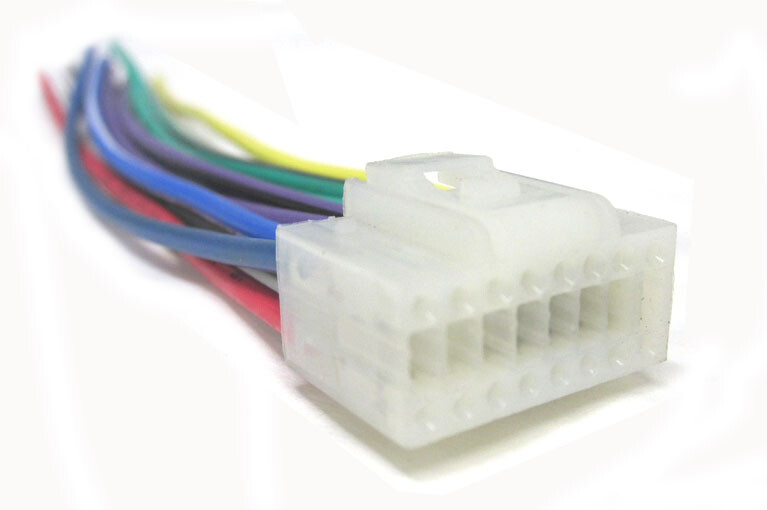 Alpine Wiring Harness Car Stereo 16 pin Wire Connector