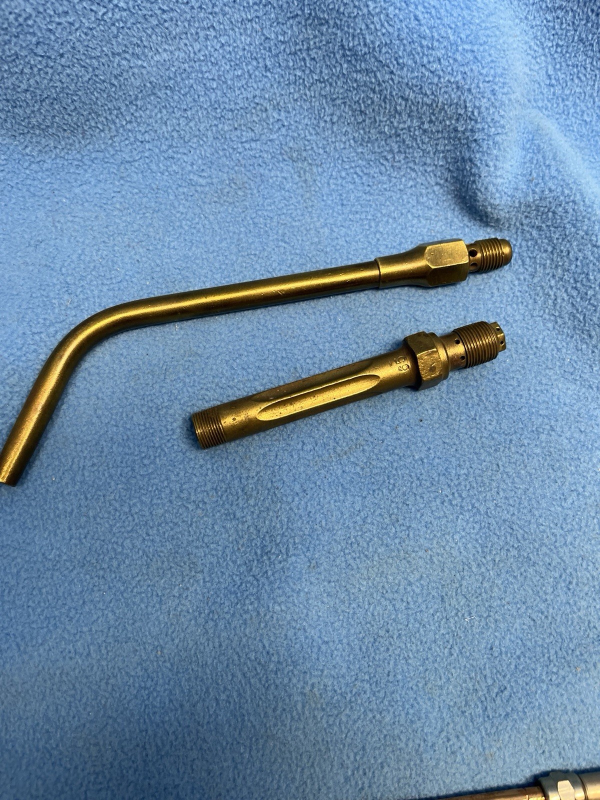 Lot of Smiths Welding Acetylene Torch Brazing Torch Tips Handle 22/A25/27 +