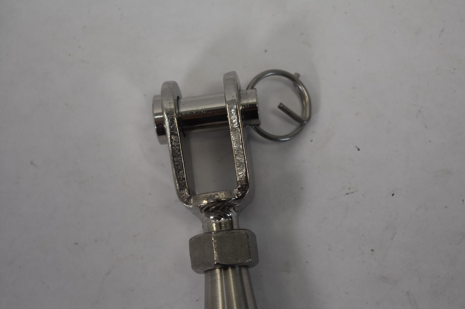 Marine Stainless Steel Closed Body Turnbuckle Jaw Rigging 1/2" 1200 lbs Capacity