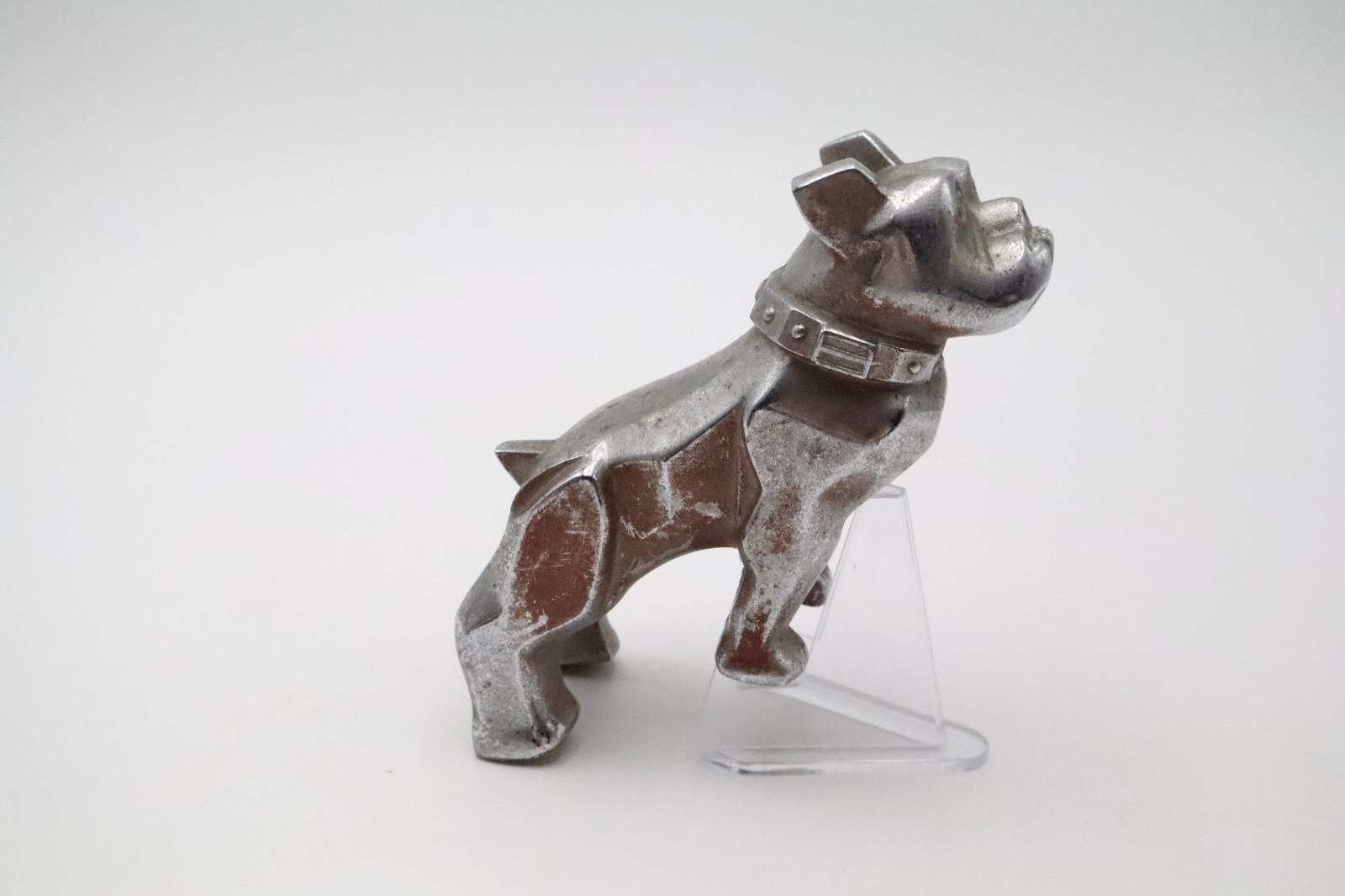 Vintage Mack Trucks Bulldog Hood Ornament Design Patent 87931 Metal