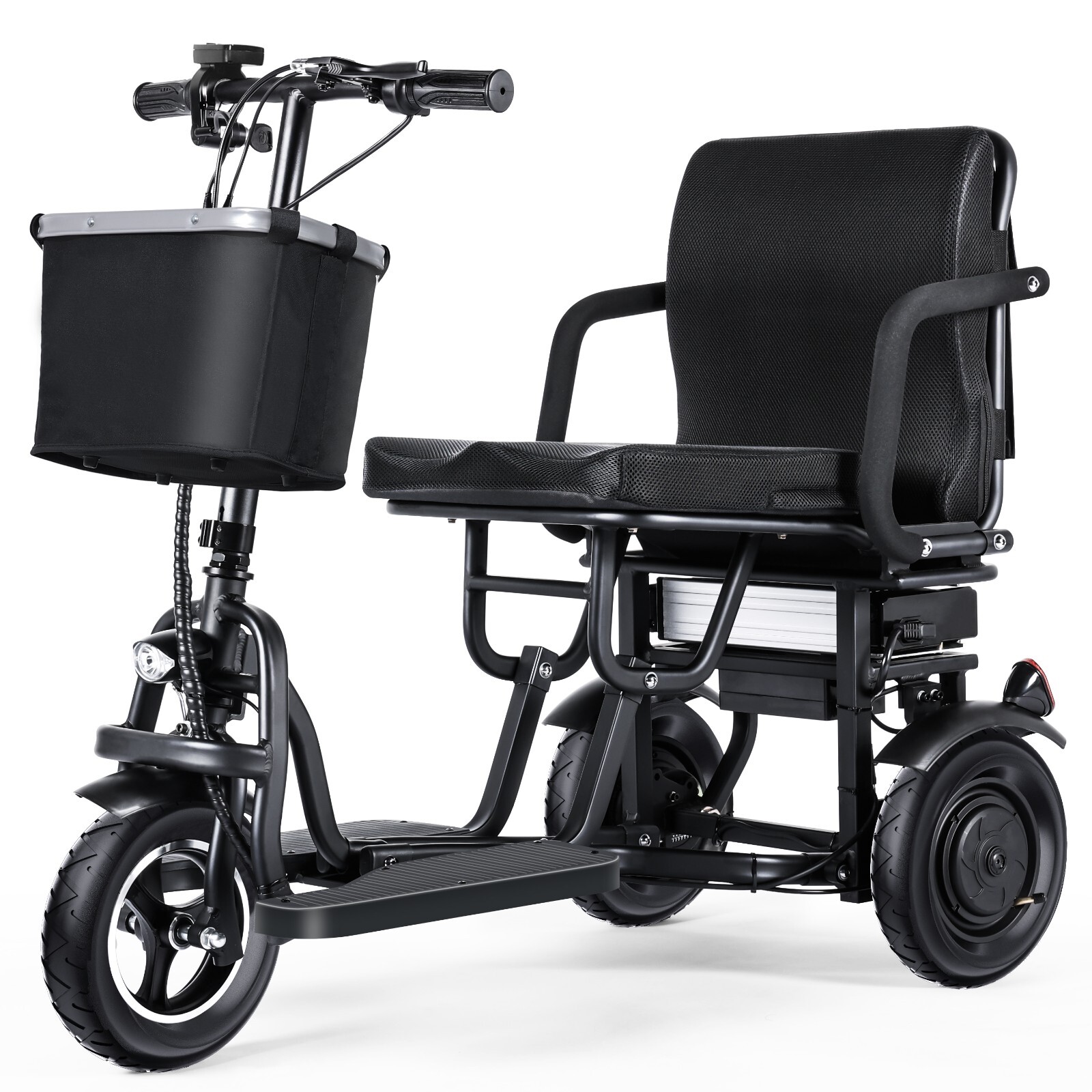 TopMate Electric Scooter 3 Wheel 350W Power Mobility Scooter for Adult Senior