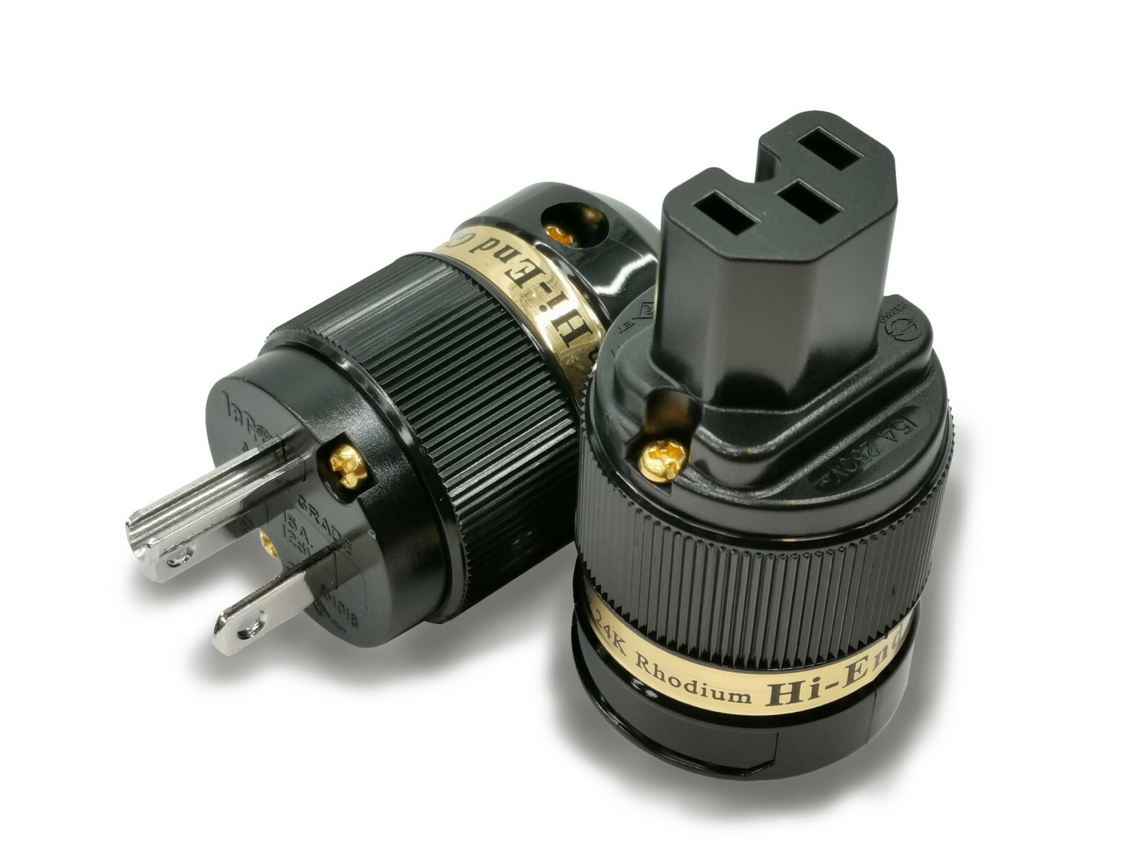 IeGO 8075-Rh Pure Copper Hi-End Power Plug and IEC Connector (10% off)