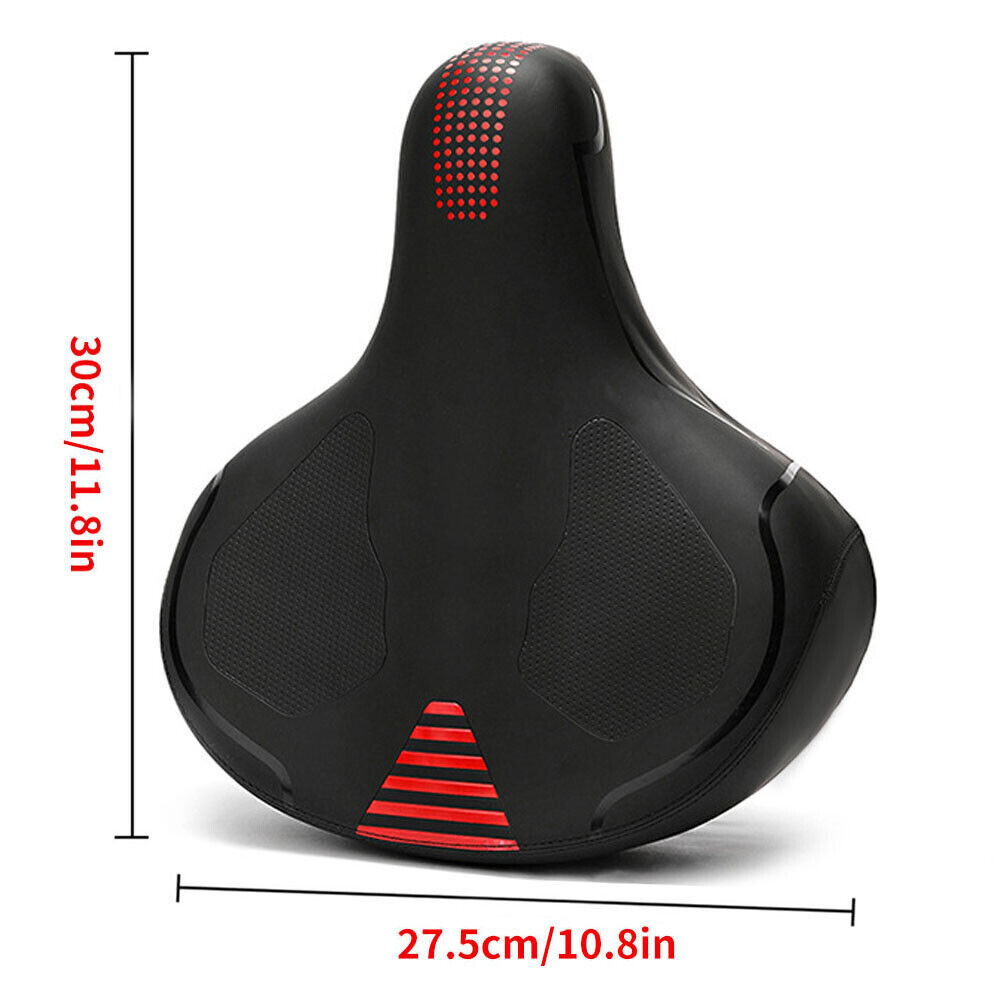 Oversized Bike Seat for Men&Women Comfort, Extra Wide Soft Bicycle Seat Cushion