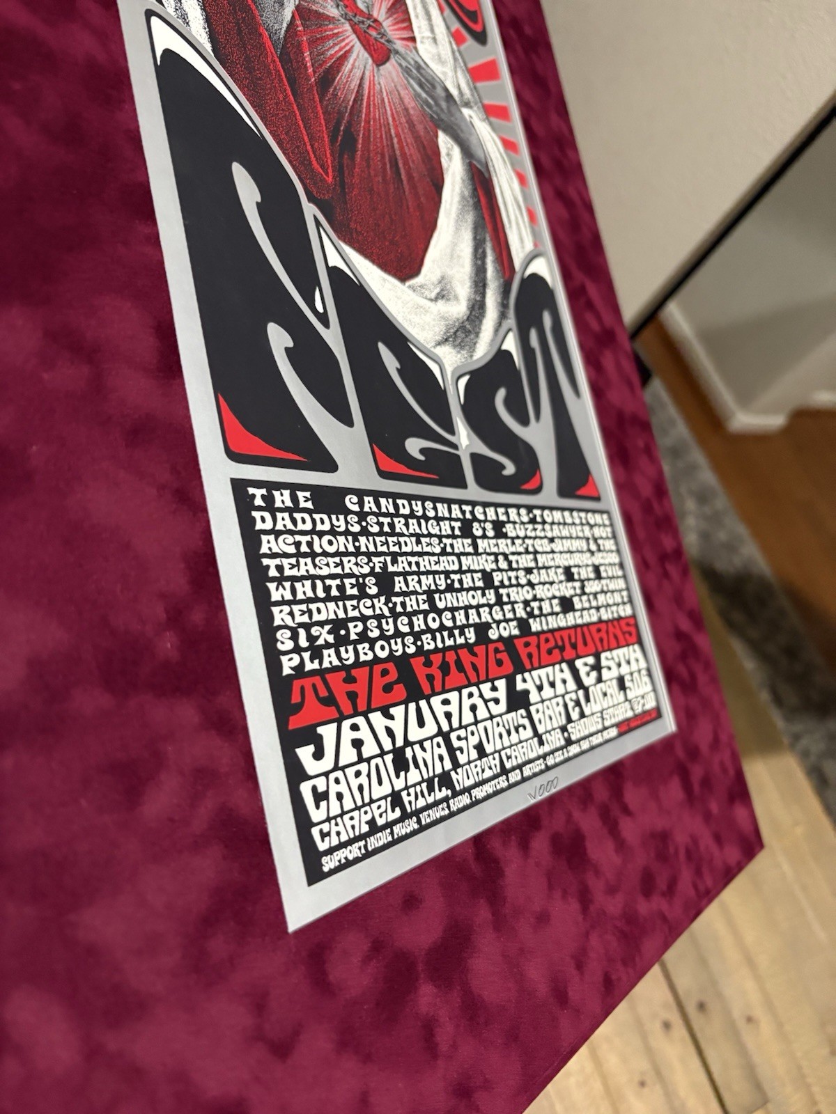 Elvis Fest Concert 2001 Drowning Creek Dave Quick Presents VOOD VELVET MARGIN