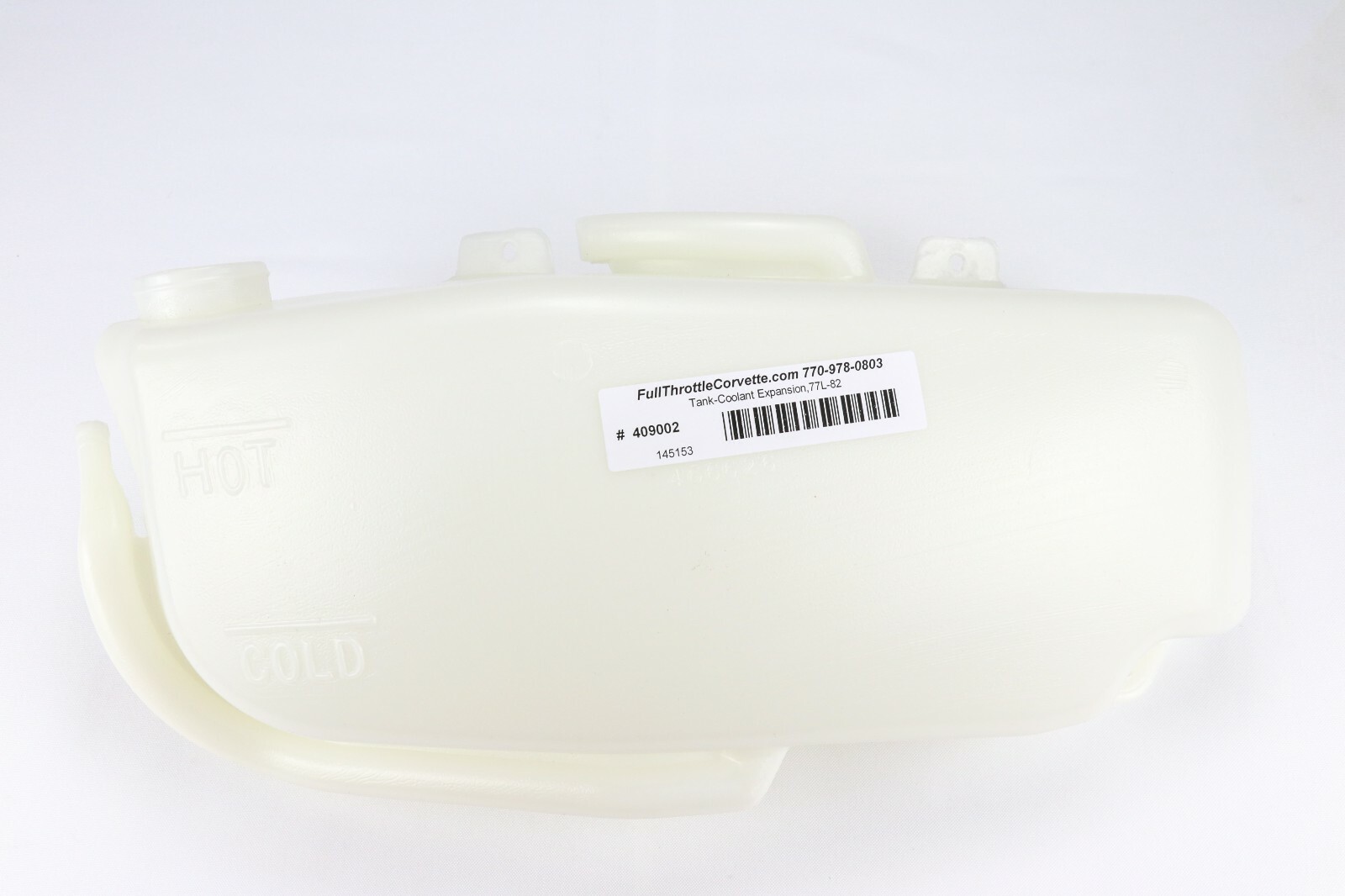 1977 L-1982 Corvette Corvette Coolant Expansion Overflow Recovery Tank Reservoir