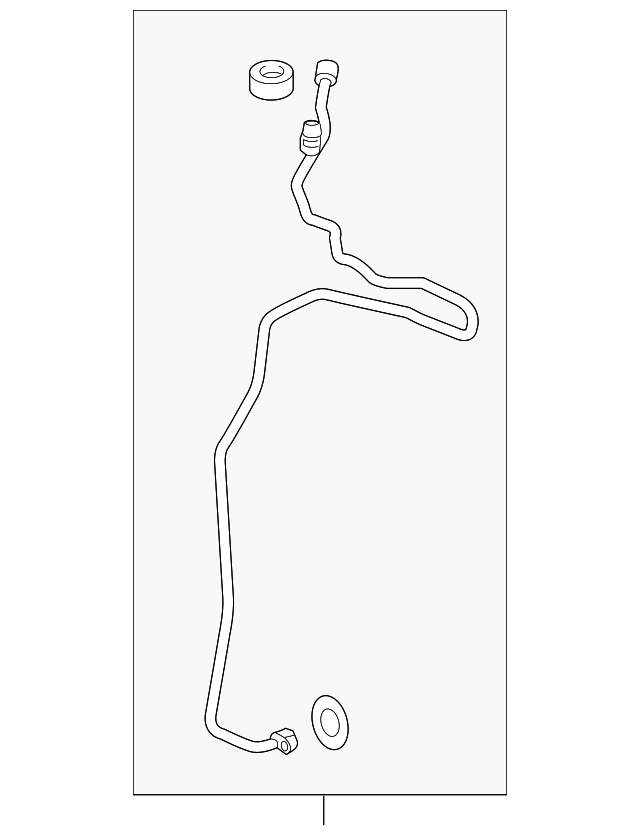 Genuine Honda AC Line 80341-TBC-A01