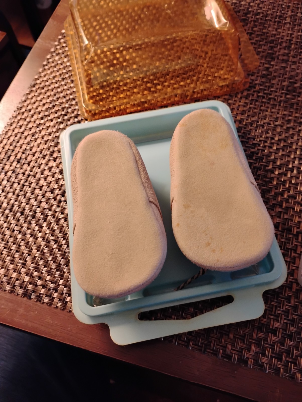 New Baby Toddler Moccasins Suede Soft Fringed Leather CUTE 0-2 Month