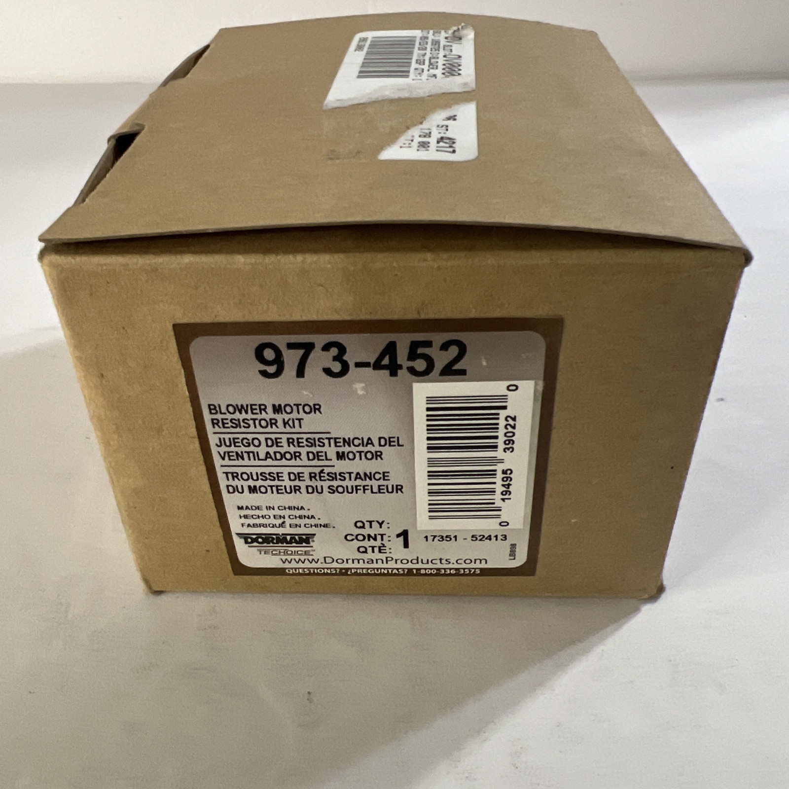 HVAC Blower Motor Resistor Kit Dorman 973-452