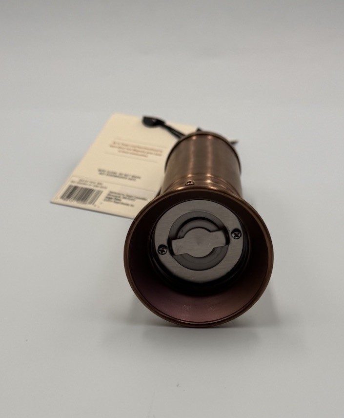 Hearth & Hand With Magnolia 7” Salt & Pepper Crank Grinder Copper Finish New