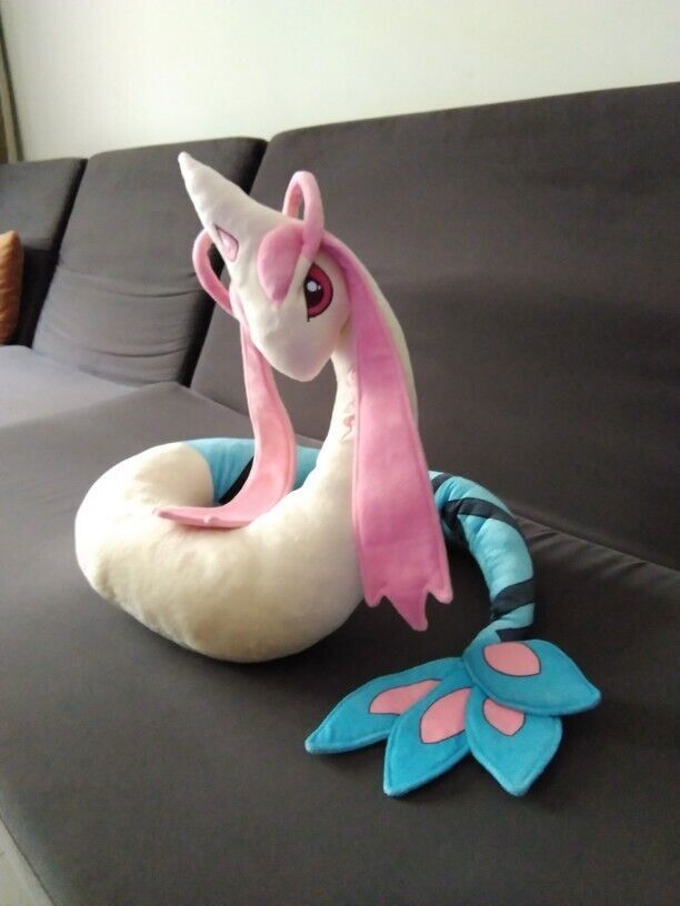 66'' Milotic Giant Plush Doll 170cm Stuffed Cotton Pillow Anime Toy Xmas Gift
