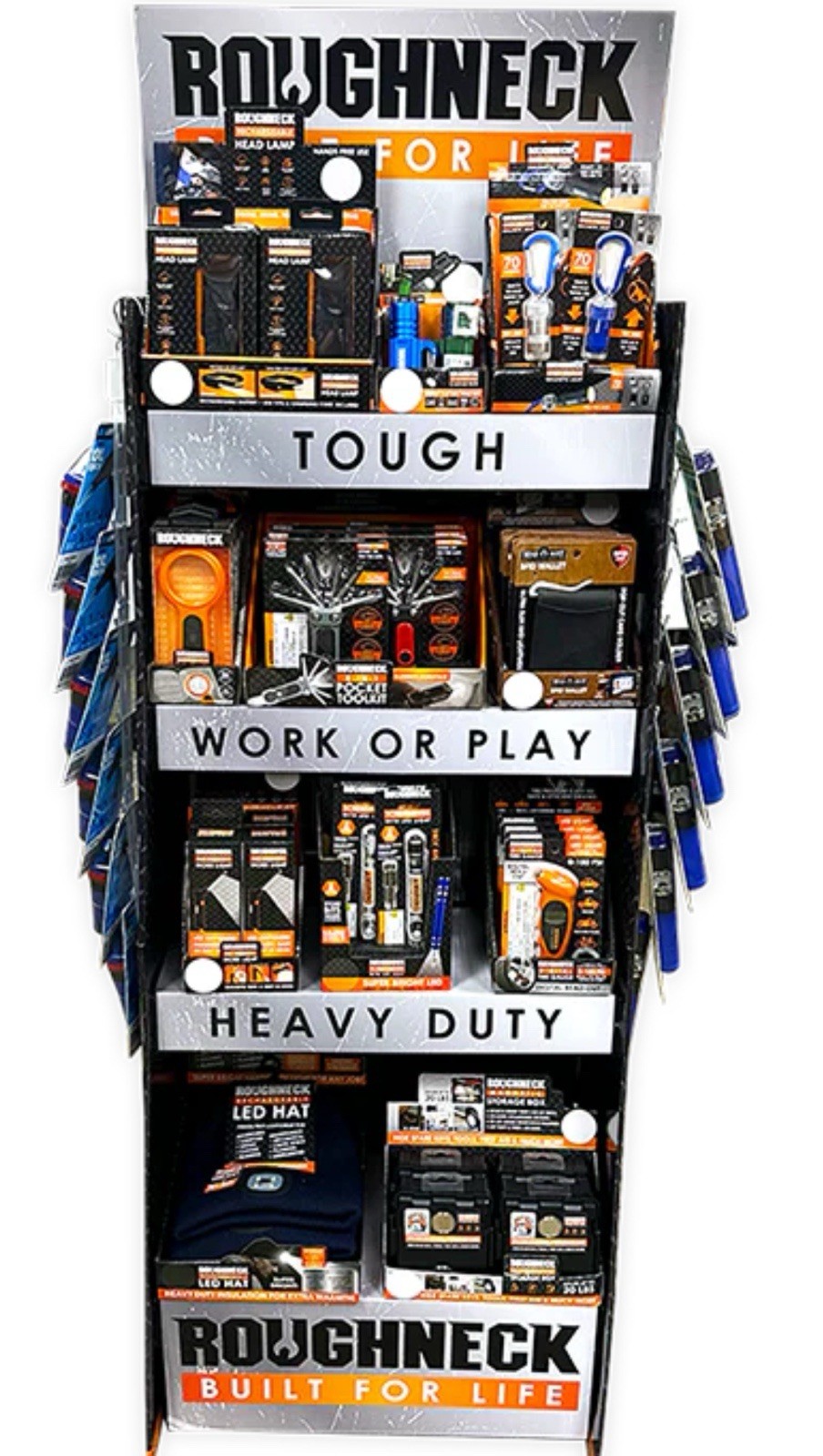 Roughneck Tool Retail Display  66 Pieces  Wholesale Items